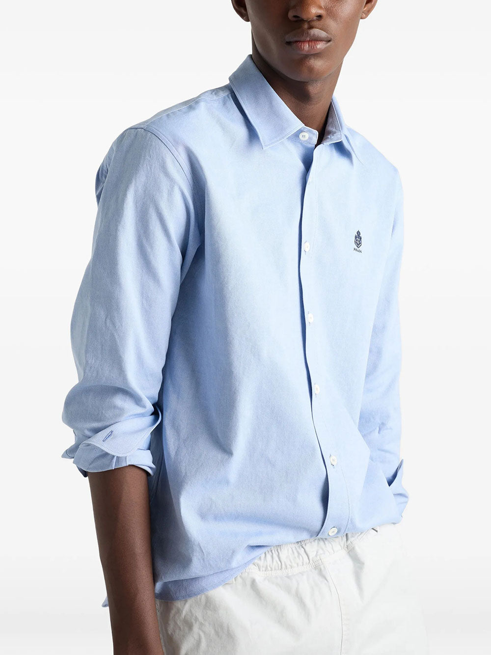 PRADA Prada Men Classic Fit Cotton Shirt
