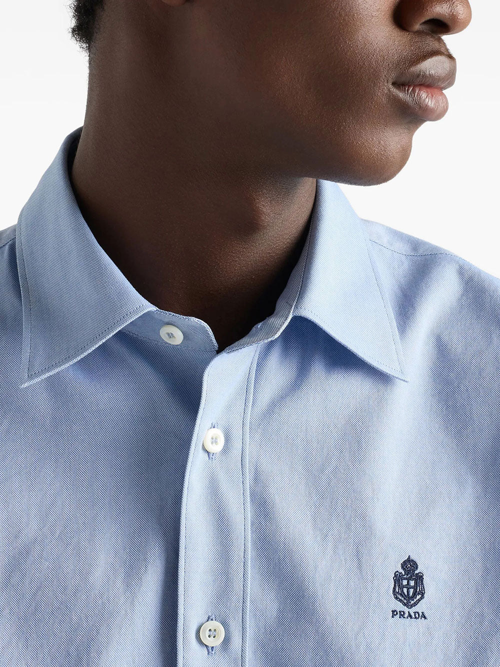 PRADA Prada Men Classic Fit Cotton Shirt