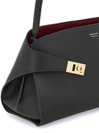 FERRAGAMO Ferragamo Women Hug Soft Medium Bicolor Shoulder Bag