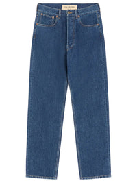 VALENTINO GARAVANI Valentino Garavani Men Valentino Denim Trousers With Vgold