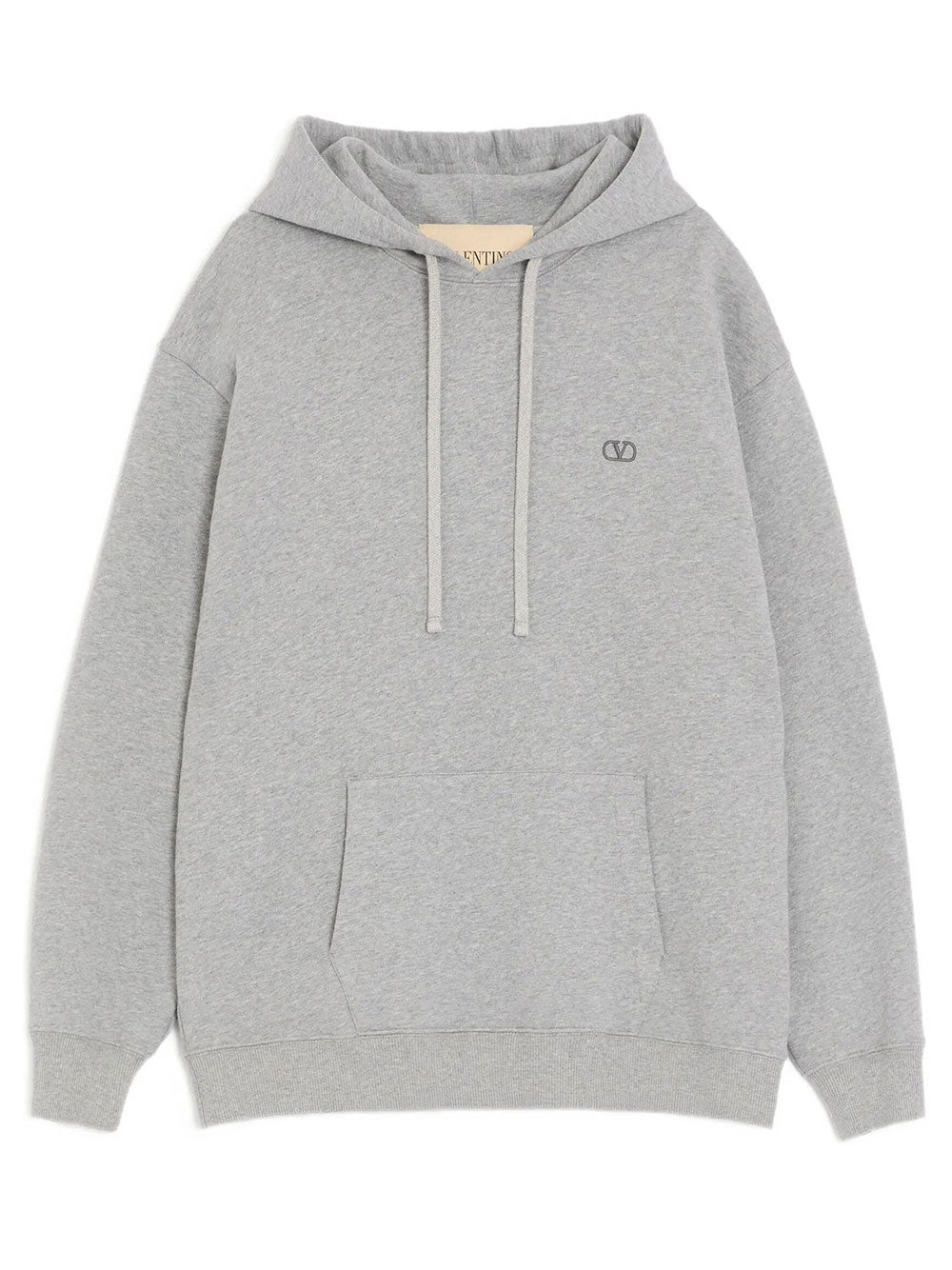VALENTINO GARAVANI Valentino Cotton Hoodie With Vlogo Embroidery Women