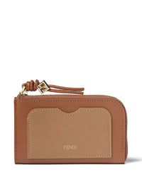 Fendi Women Card Case Pouch With Zip