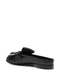 FENDI Baguette Leather Sabots Women