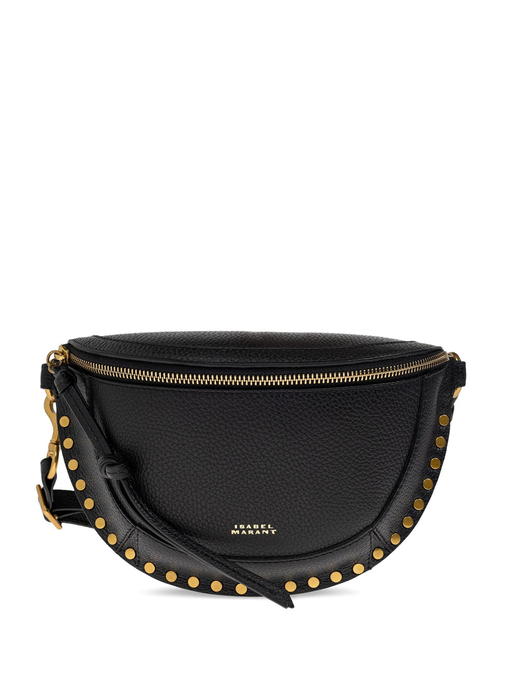 ISABEL MARANT Skano Hammered Leather Belt Bag With Studs Women