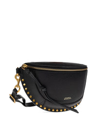 ISABEL MARANT Skano Hammered Leather Belt Bag With Studs Women