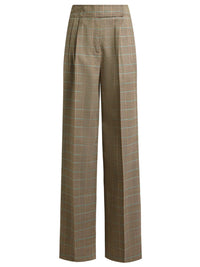 Etro Women Pantaloni In Lana Stretch Con Motivo Principe Di Galles