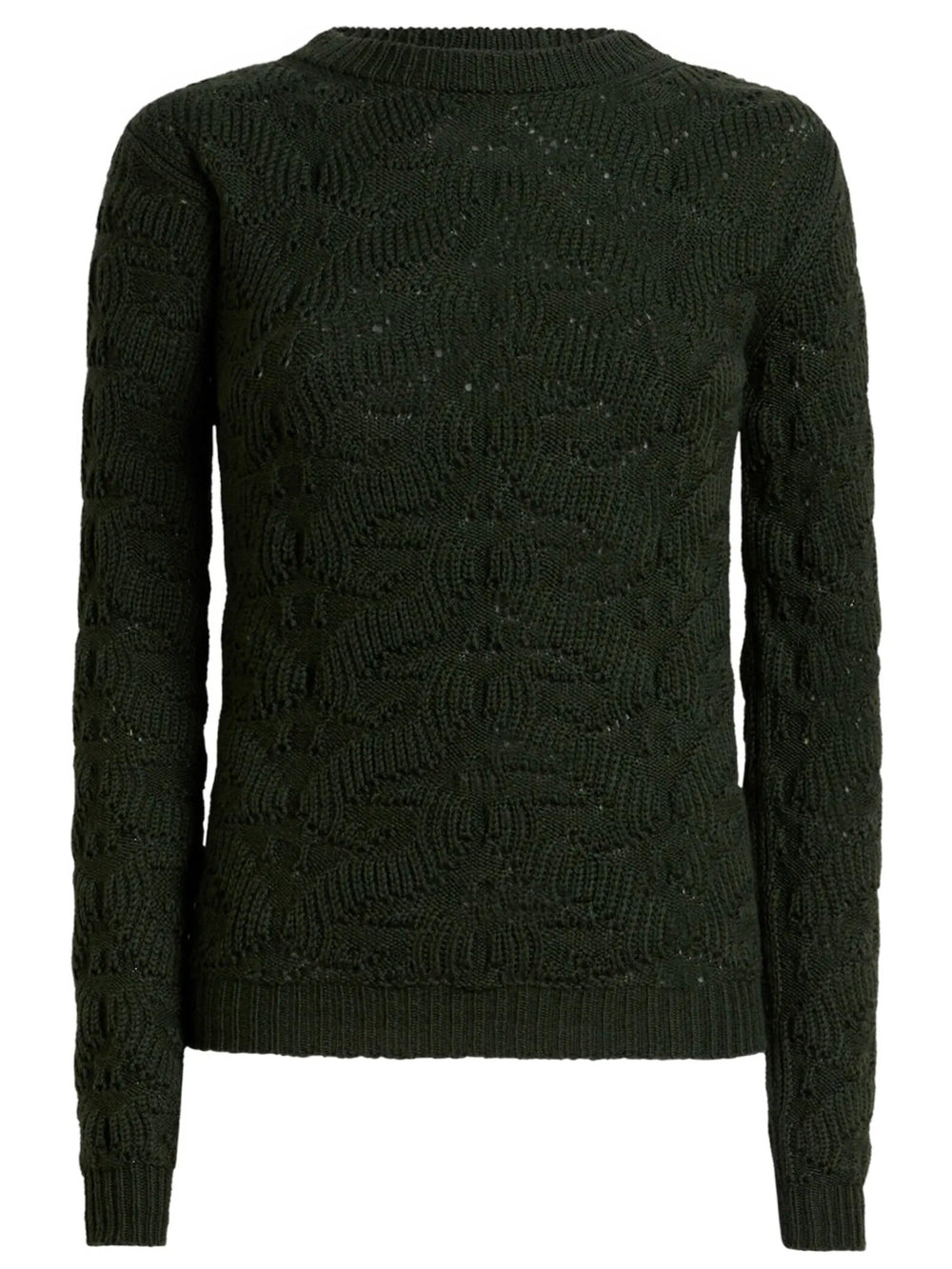ETRO Wool-Blend Sweater With Paisley Detailing Women