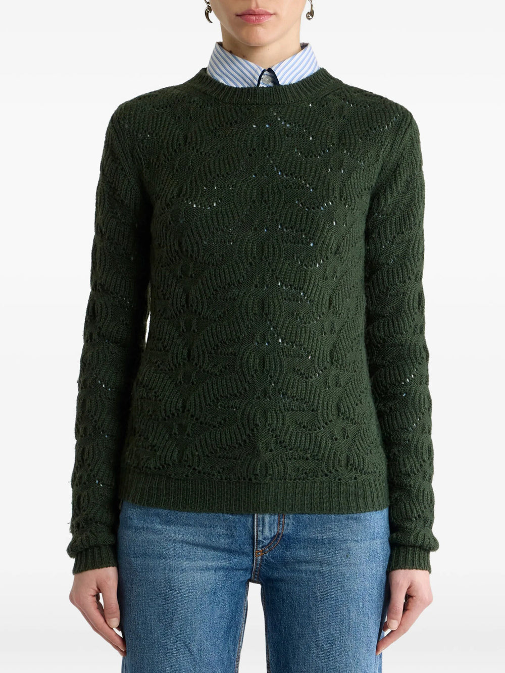 ETRO Etro Women Wool-Blend Sweater With Paisley Detailing