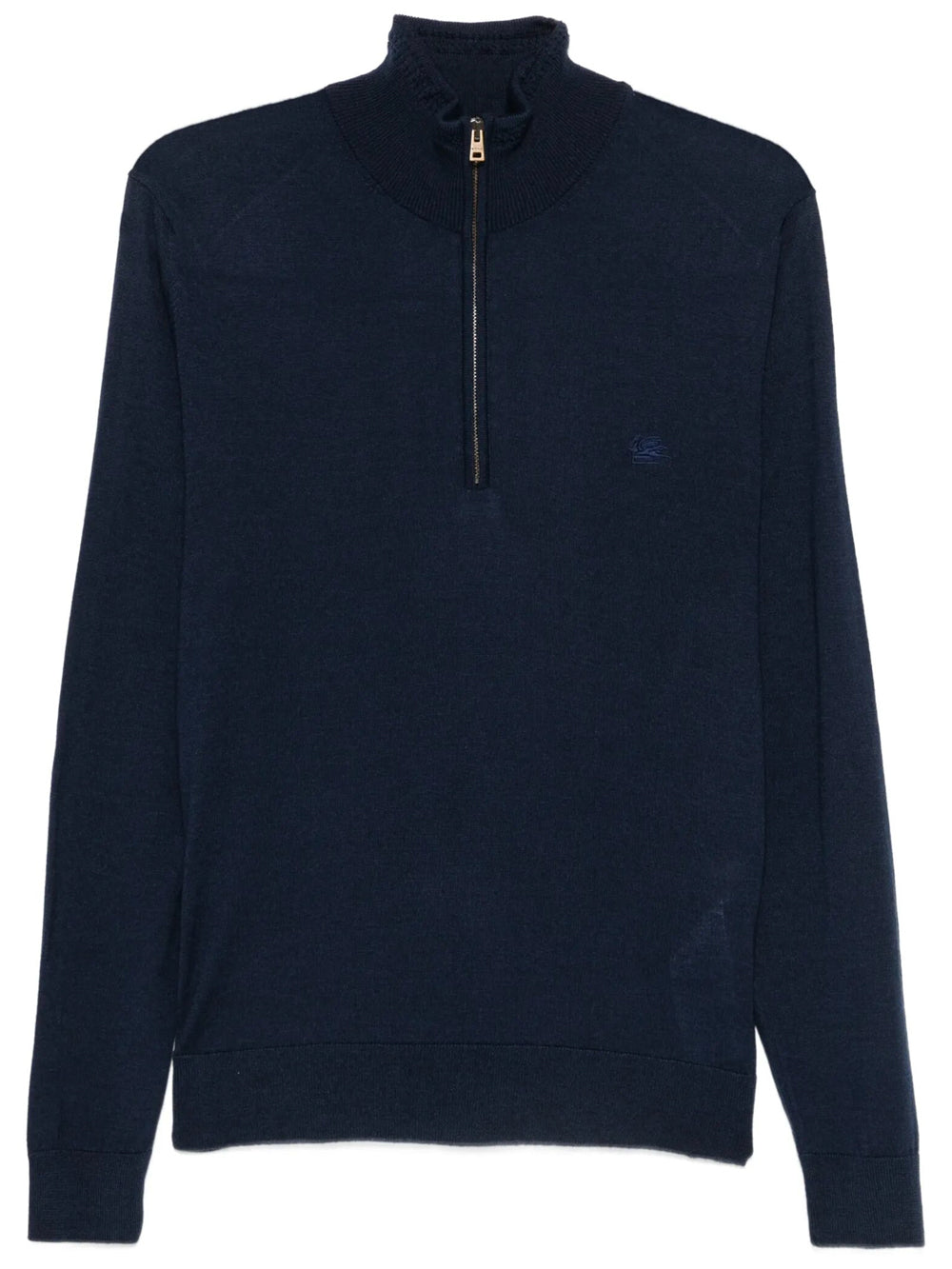 ETRO Fuji Knitted Quarter Zip Jumper Women