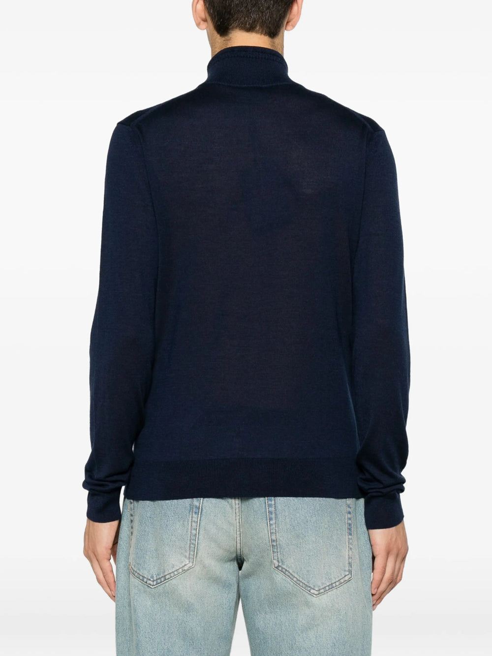 ETRO Etro Men Fuji Knitted Quarter Zip Jumper