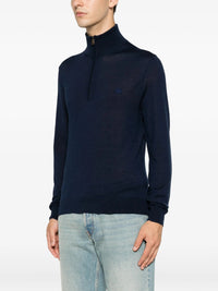 ETRO Etro Men Fuji Knitted Quarter Zip Jumper