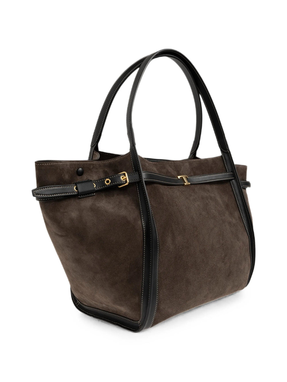 TOD`S Borsa Shopping T Signature In Pelle Scamosciata Media Women