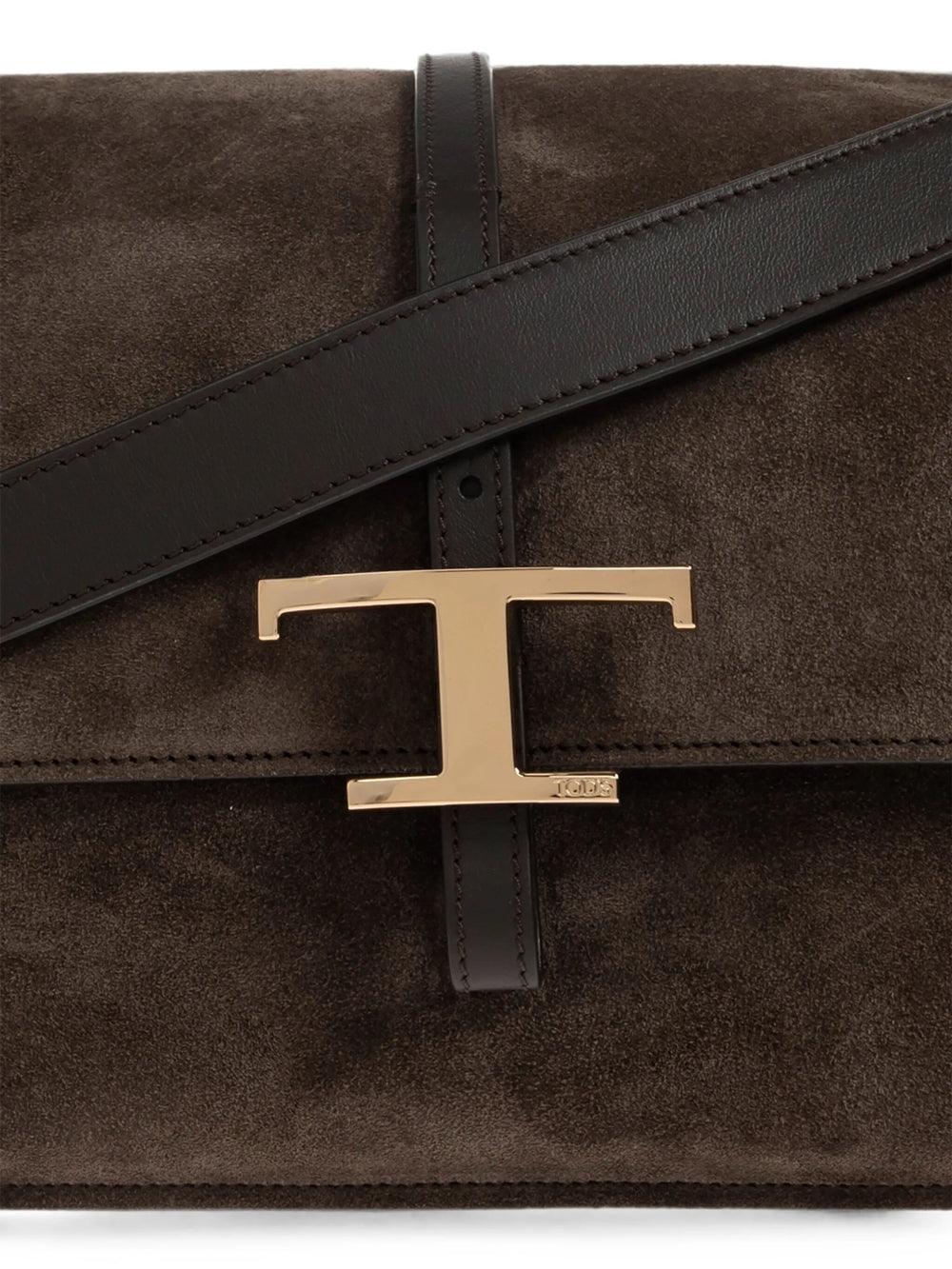 Tod's Women Borsa Flap T Timeless In Pelle Scamosciata Piccola