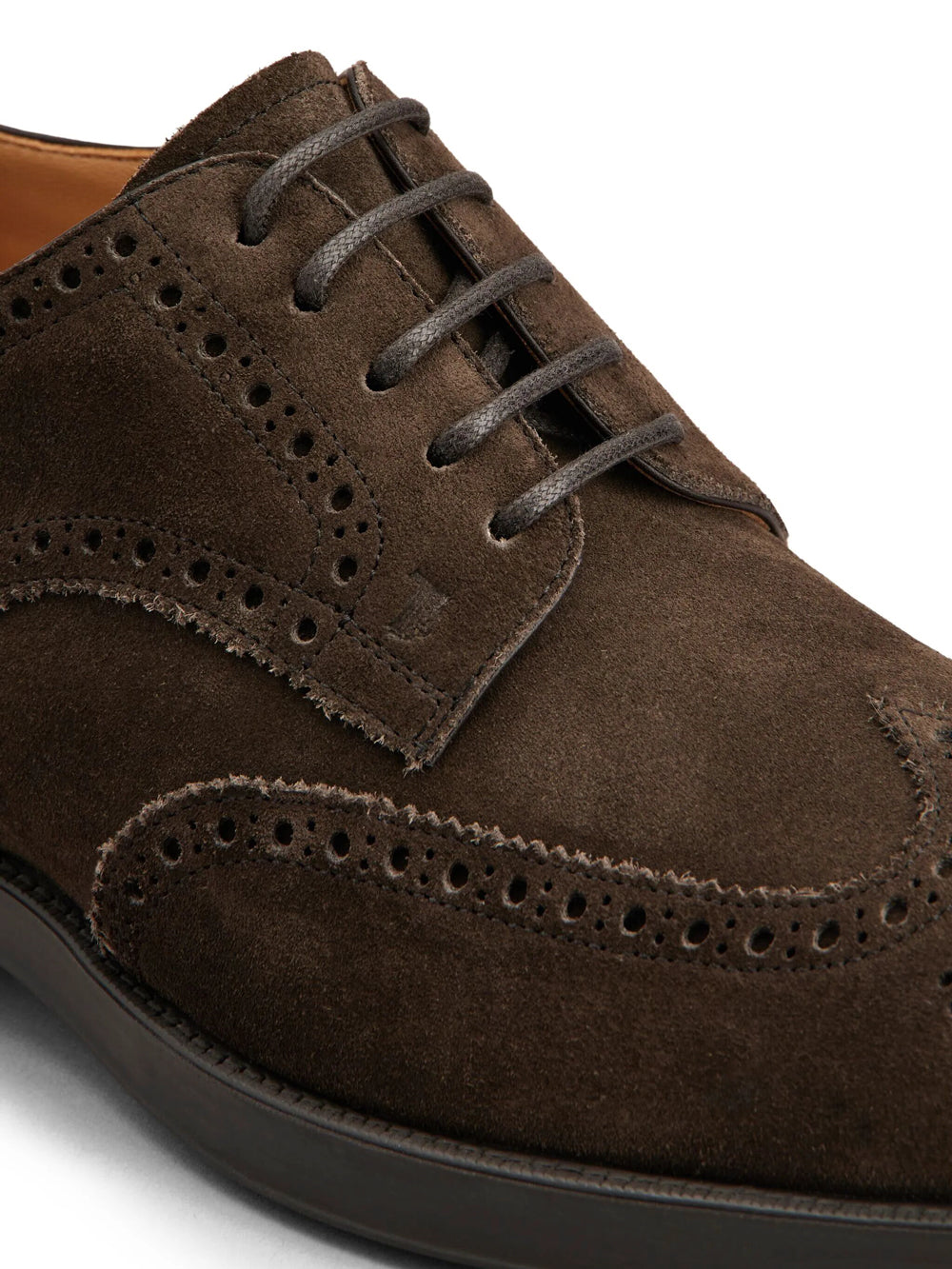 Tod's Men Stringata In Pelle Scamosciata