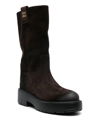 MIUMIU Suede Boots Women