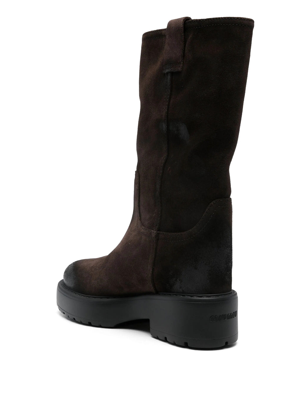 MIUMIU Suede Boots Women