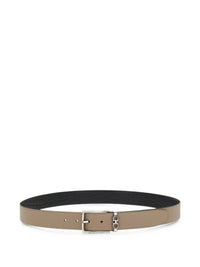 FERRAGAMO Ferragamo Men Reversible And Adjustable Belt With Rectangular Buckle