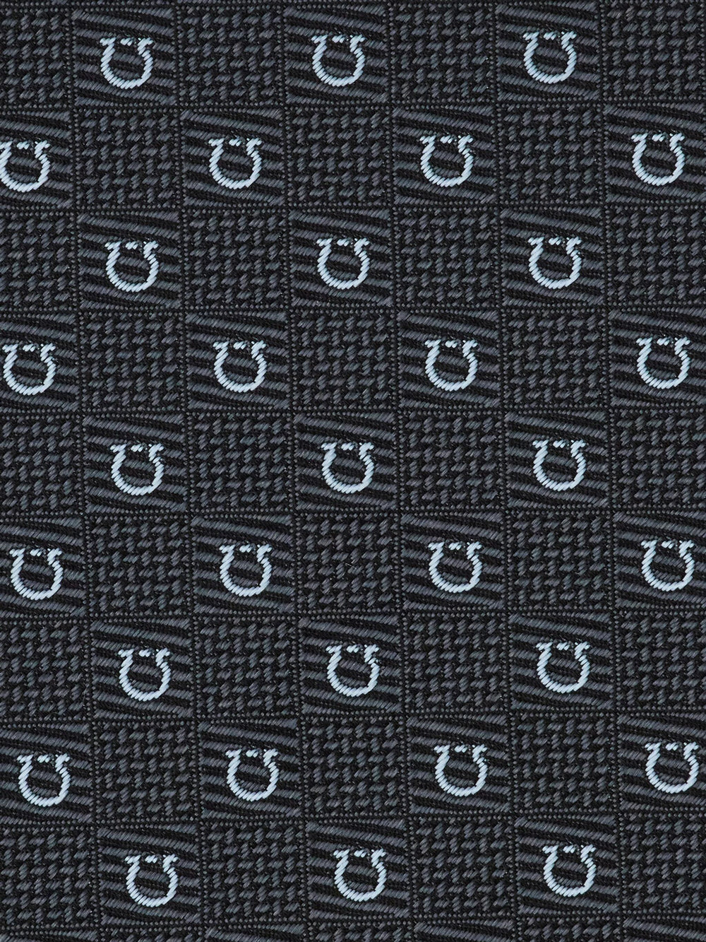 FERRAGAMO Gancini Silk Jaquard Tie Women