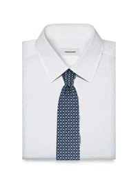 Ferragamo Men Frog Print Silk Tie