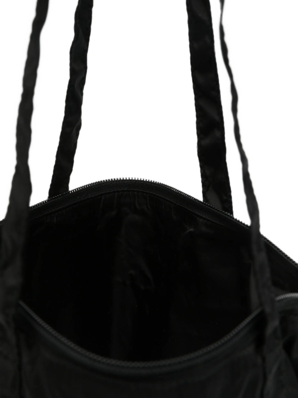 Prada Women Nylon Tote Bag With Saffiano Leather Case
