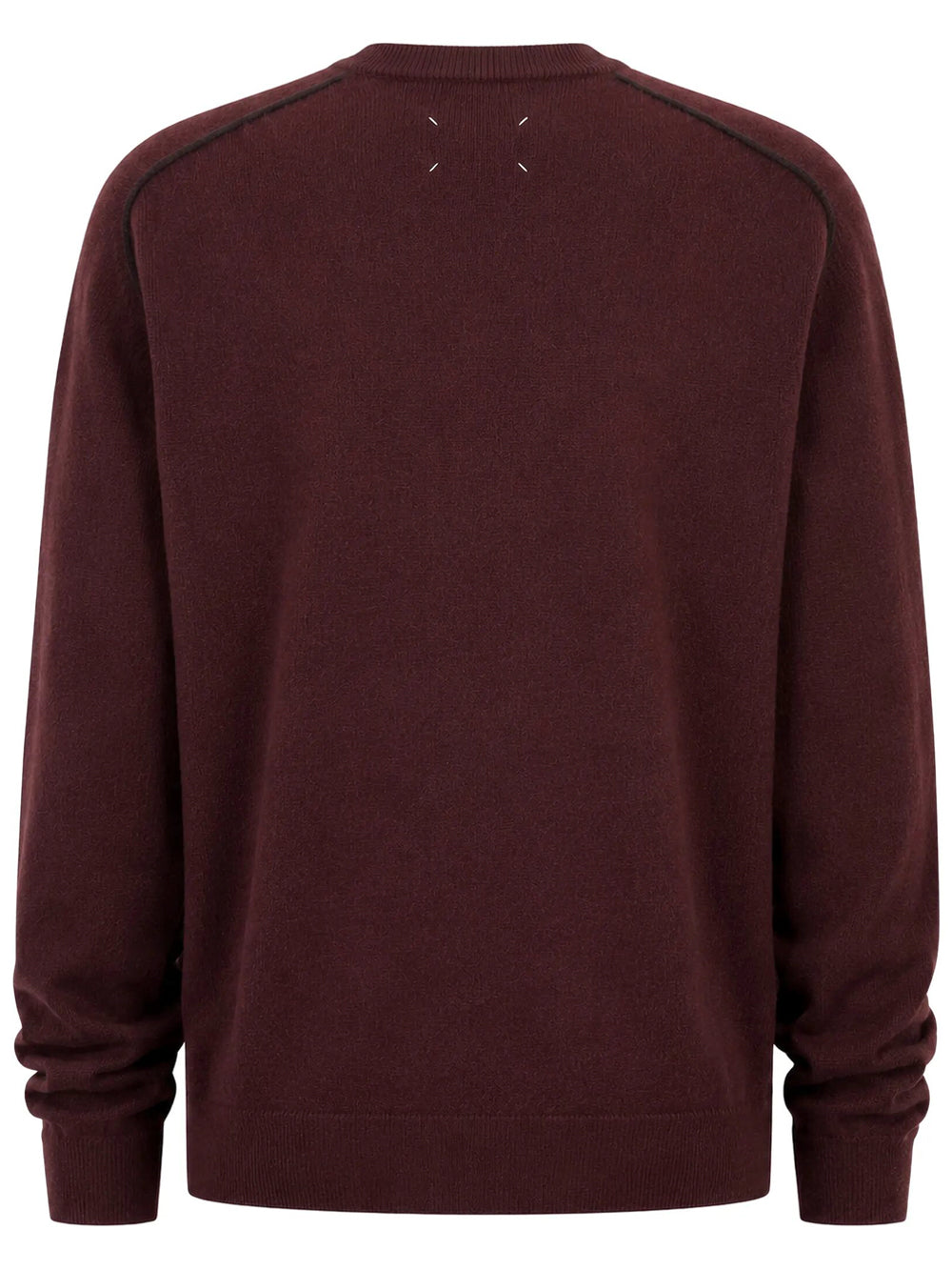 Maison Margiela Men Virgin Wool Crewneck Sweater