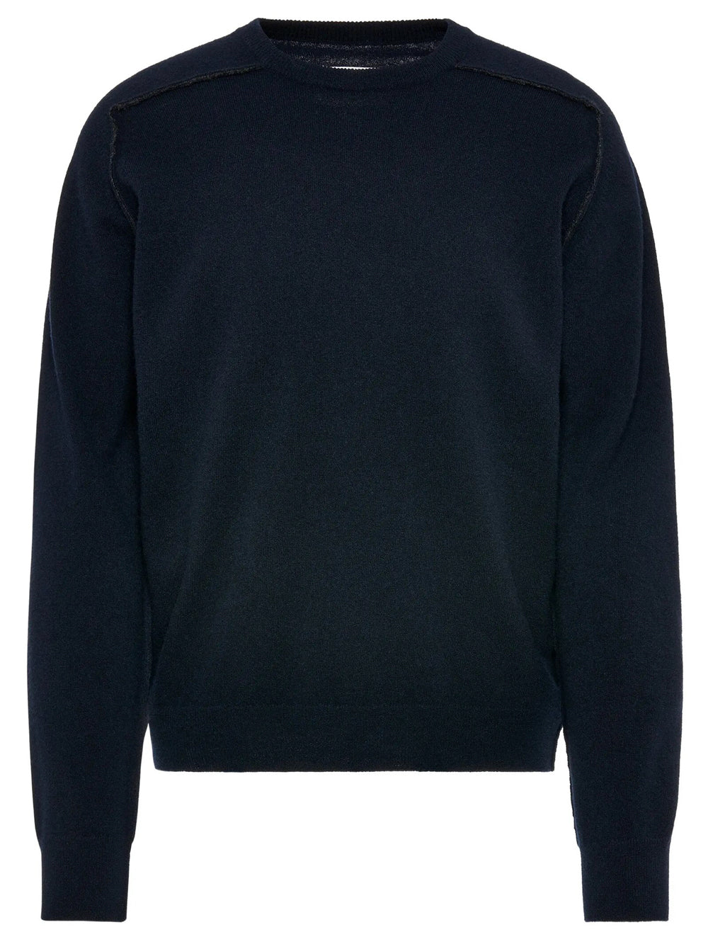 Maison Margiela Men Virgin Wool Crewneck Sweater