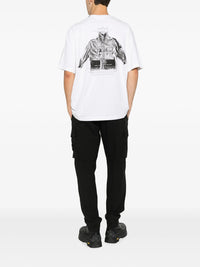 Stone Island Men Regular Fit T-Shirt With `Archivio` Print