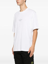 Stone Island Men Regular Fit T-Shirt With `Archivio` Print