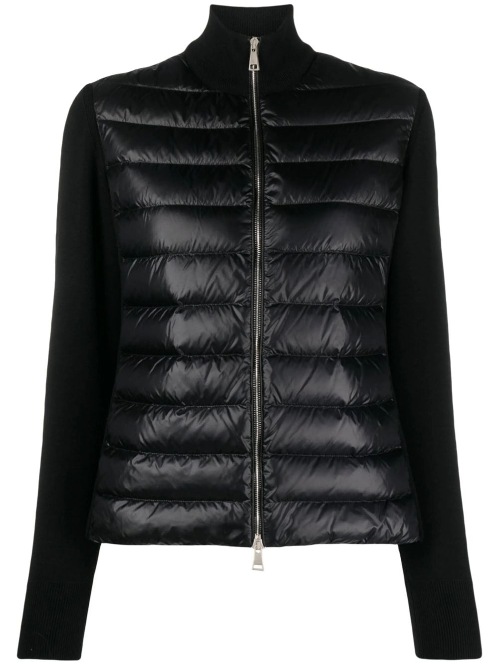 MONCLER Padded Wool Zip-Up Cardigan Women