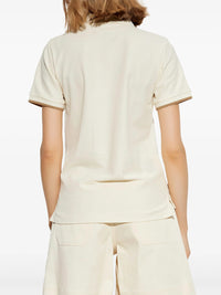 MONCLER Moncler Women Piqué Polo Shirt With Logo Patch