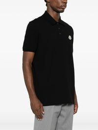 MONCLER Moncler Men Polo In Cotone Piqué Con Patch Logato