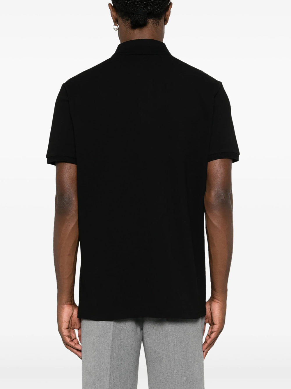 MONCLER Moncler Men Polo In Cotone Piqué Con Patch Logato