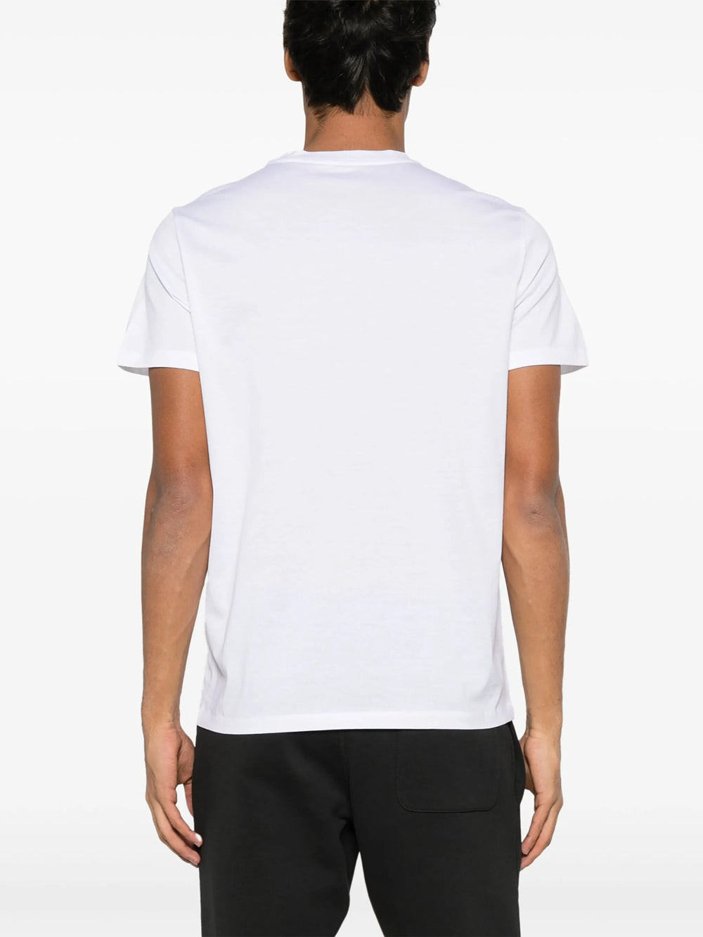 Moncler Men Double Logo Patch Cotton T-Shirt
