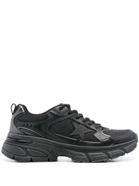 Leather And Mesh Lightstar Sneakers Women