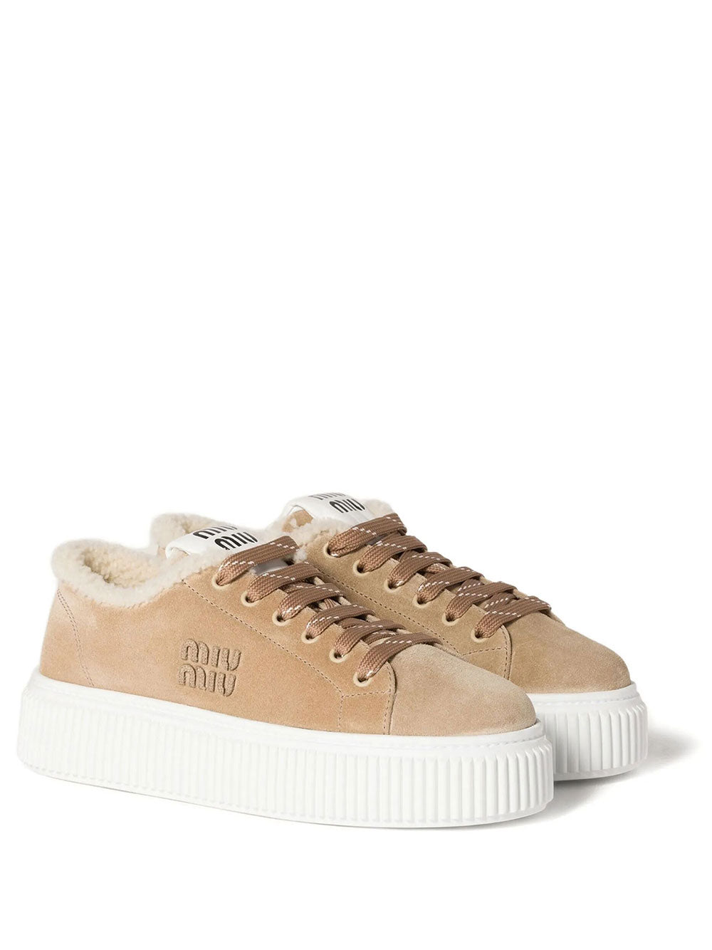 MIU MIU Miu Miu Women Sneakers In Pelle Scamosciata E Montone