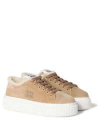 MIU MIU Miu Miu Women Sneakers In Pelle Scamosciata E Montone