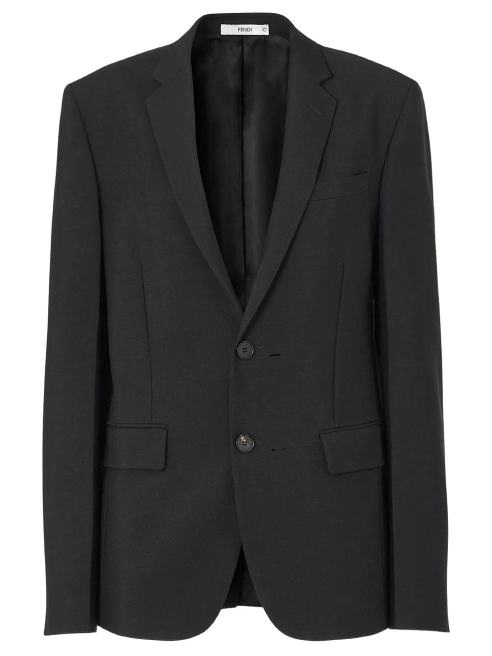 FENDI Blazer Monopetto In Kid Mohair Women