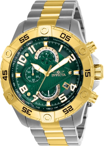 Invicta Men's S1 Rally Green Dial Watch - 26099