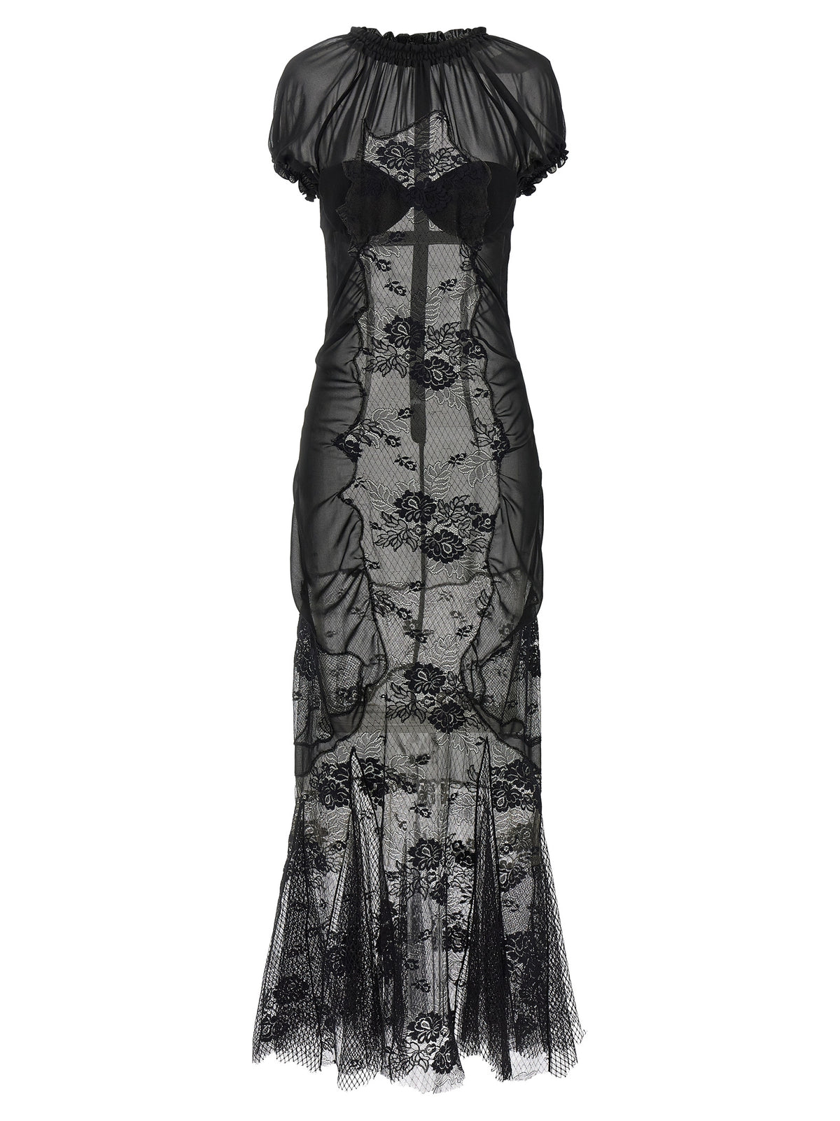 THE ATTICO The Attico Women Lace Tulle Dress