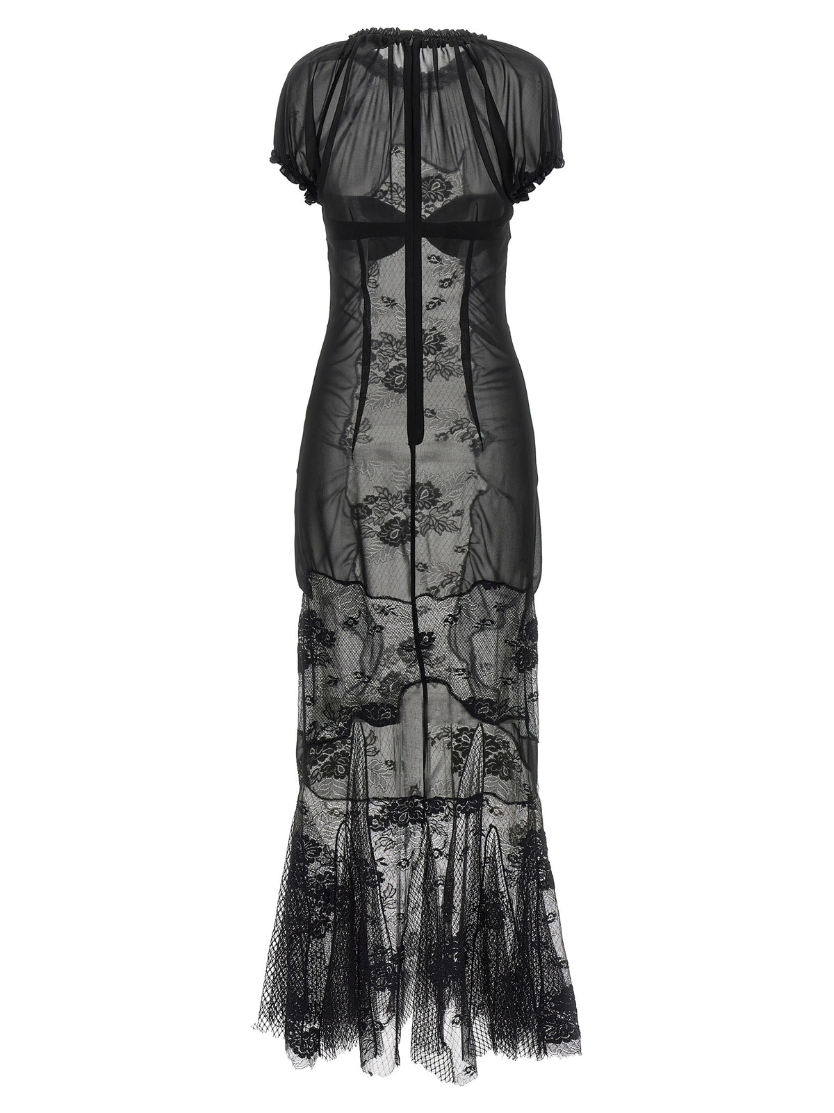 THE ATTICO The Attico Women Lace Tulle Dress
