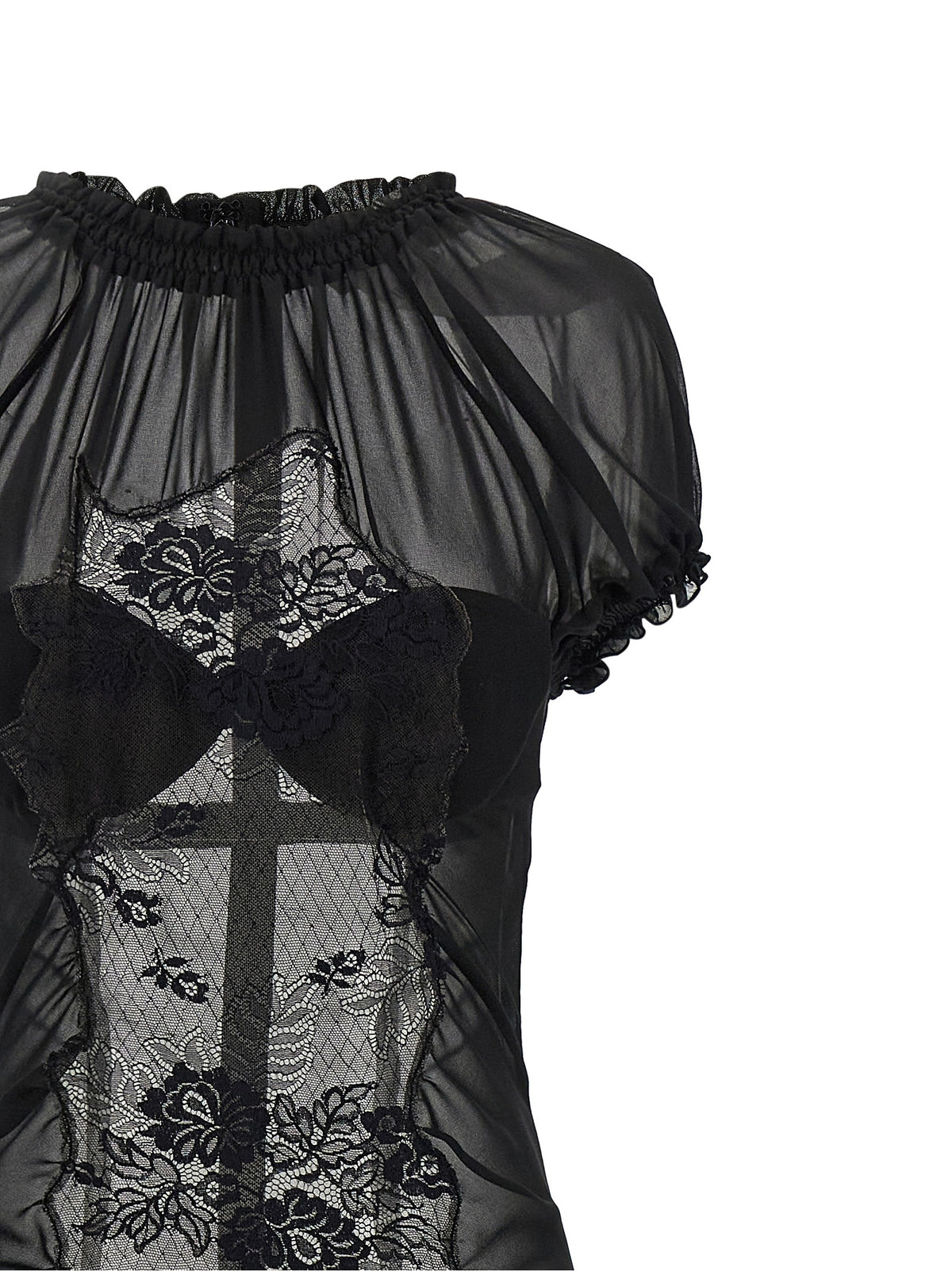 THE ATTICO The Attico Women Lace Tulle Dress