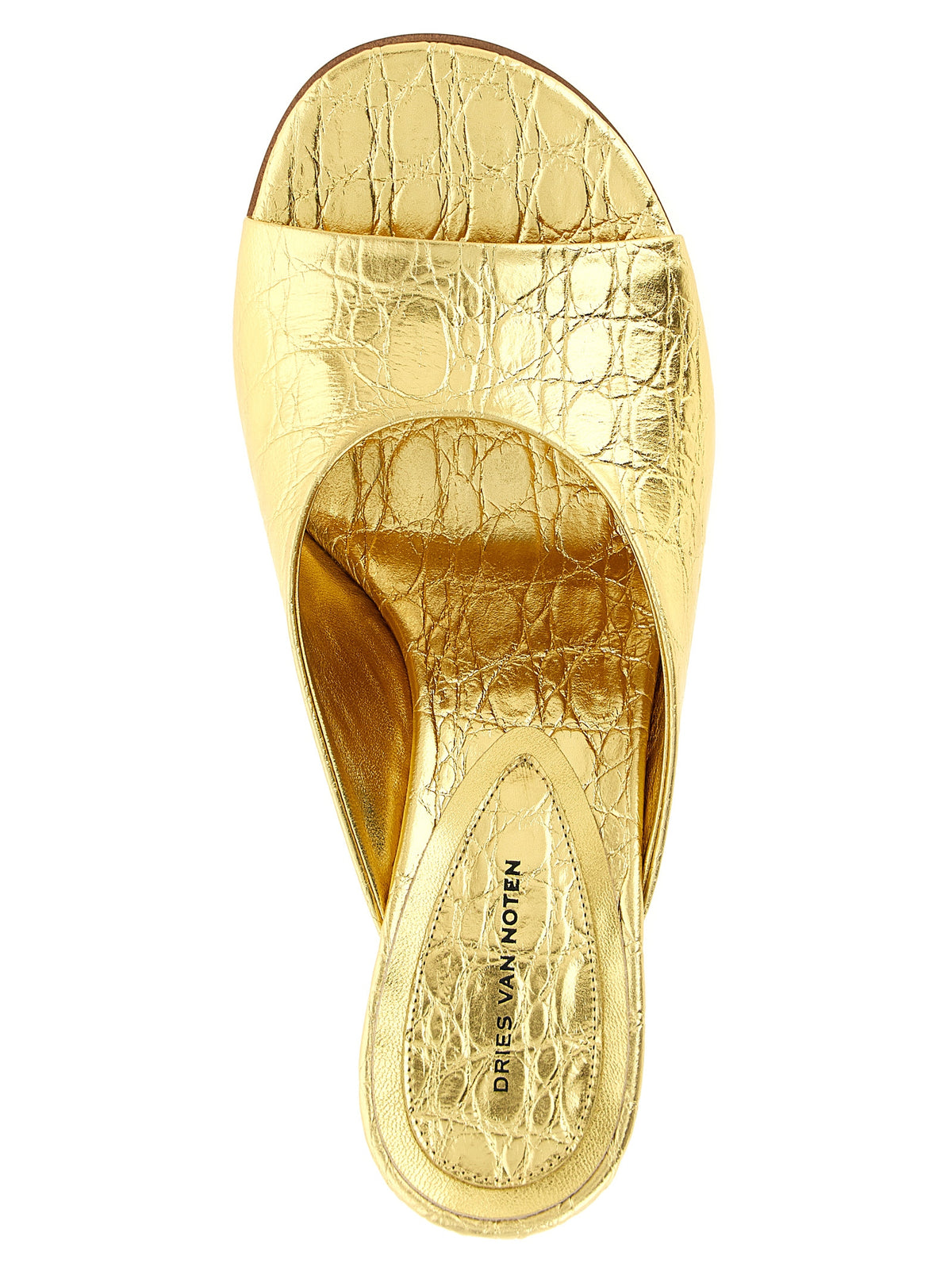 DRIES VAN NOTEN Dries Van Noten Women Curved Wedge Mules