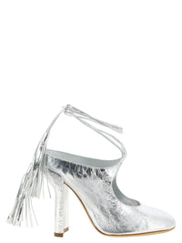 DRIES VAN NOTEN Dries Van Noten Women Laminated Leather Mules