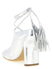 DRIES VAN NOTEN Dries Van Noten Women Laminated Leather Mules