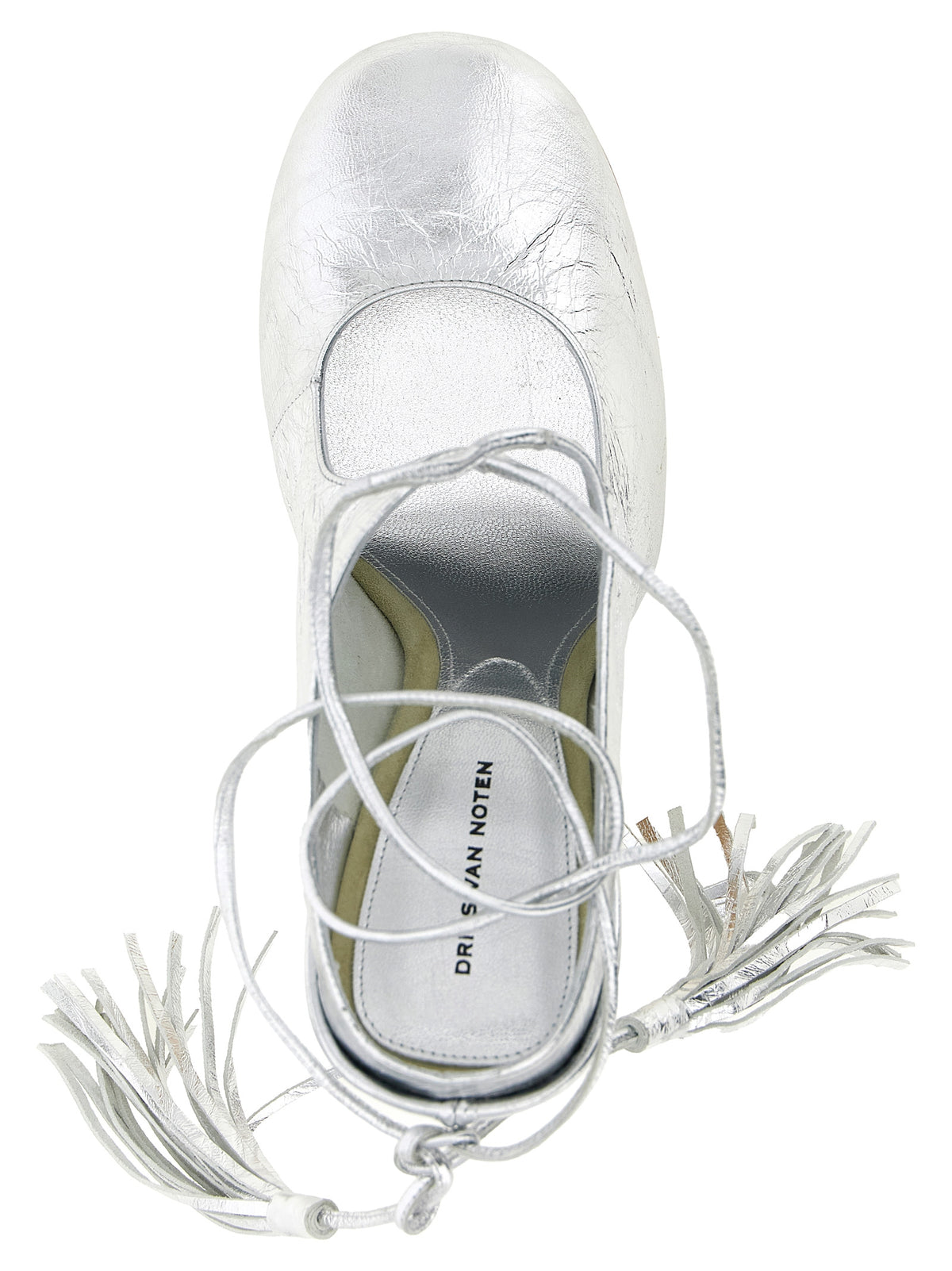 DRIES VAN NOTEN Dries Van Noten Women Laminated Leather Mules