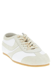 Dries Van Noten Men Leather And Suede Sneakers