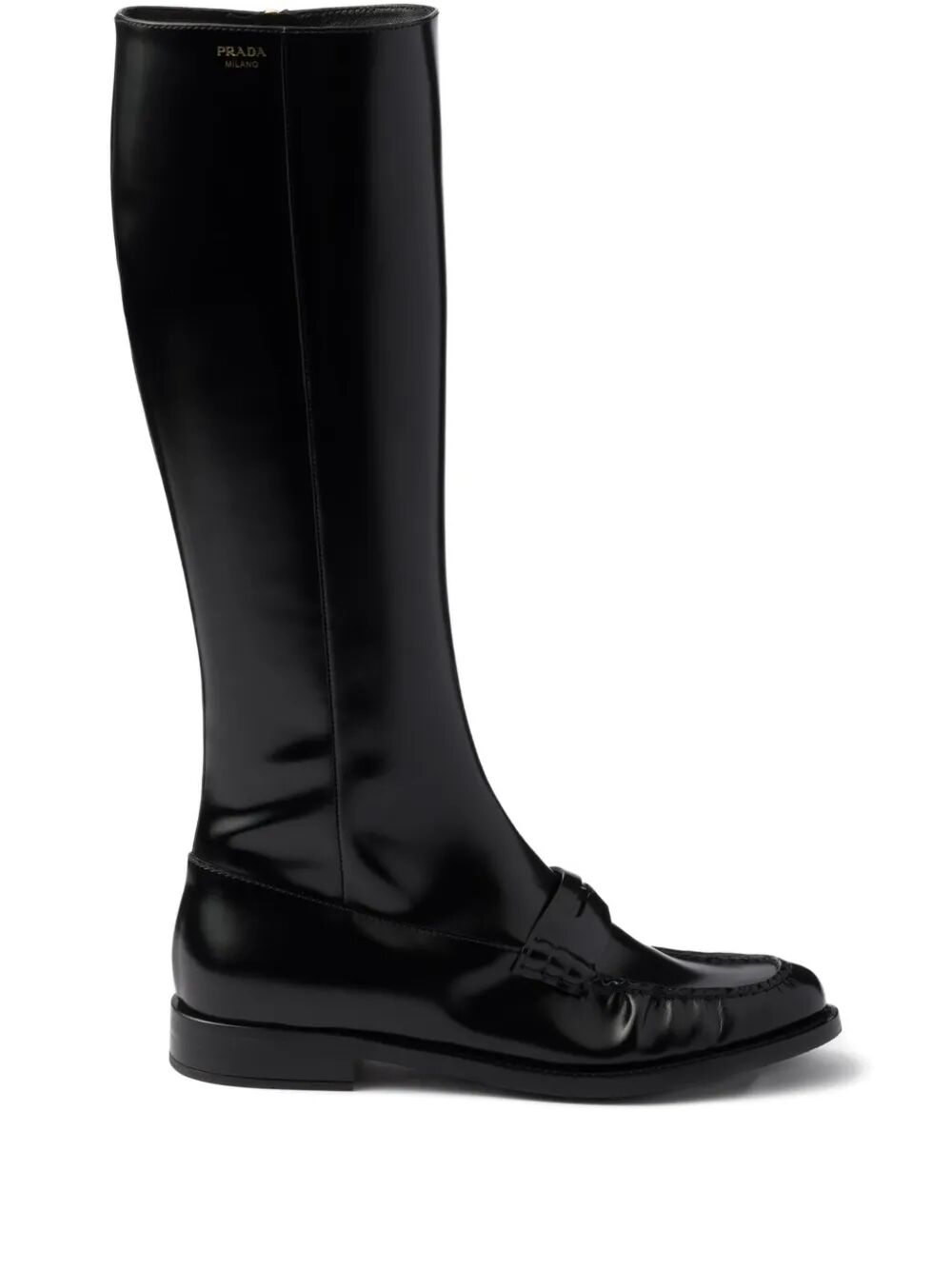 PRADA Leather Loafers Boots Women
