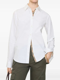BURBERRY Burberry Women Regular Fit Cotton Poplin Formal Shirt
