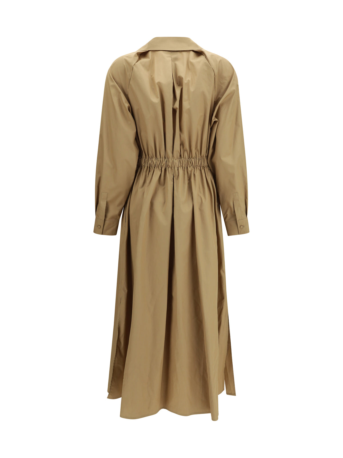 Max Mara Women Pedaggi Midi Dress In Cotton Poplin