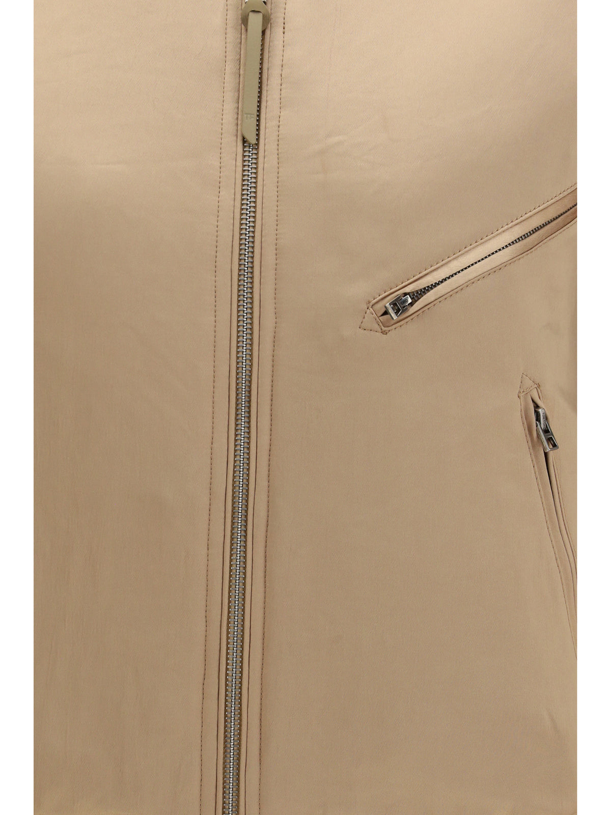Tom Ford Women Satin Aviator Bomber Jacket